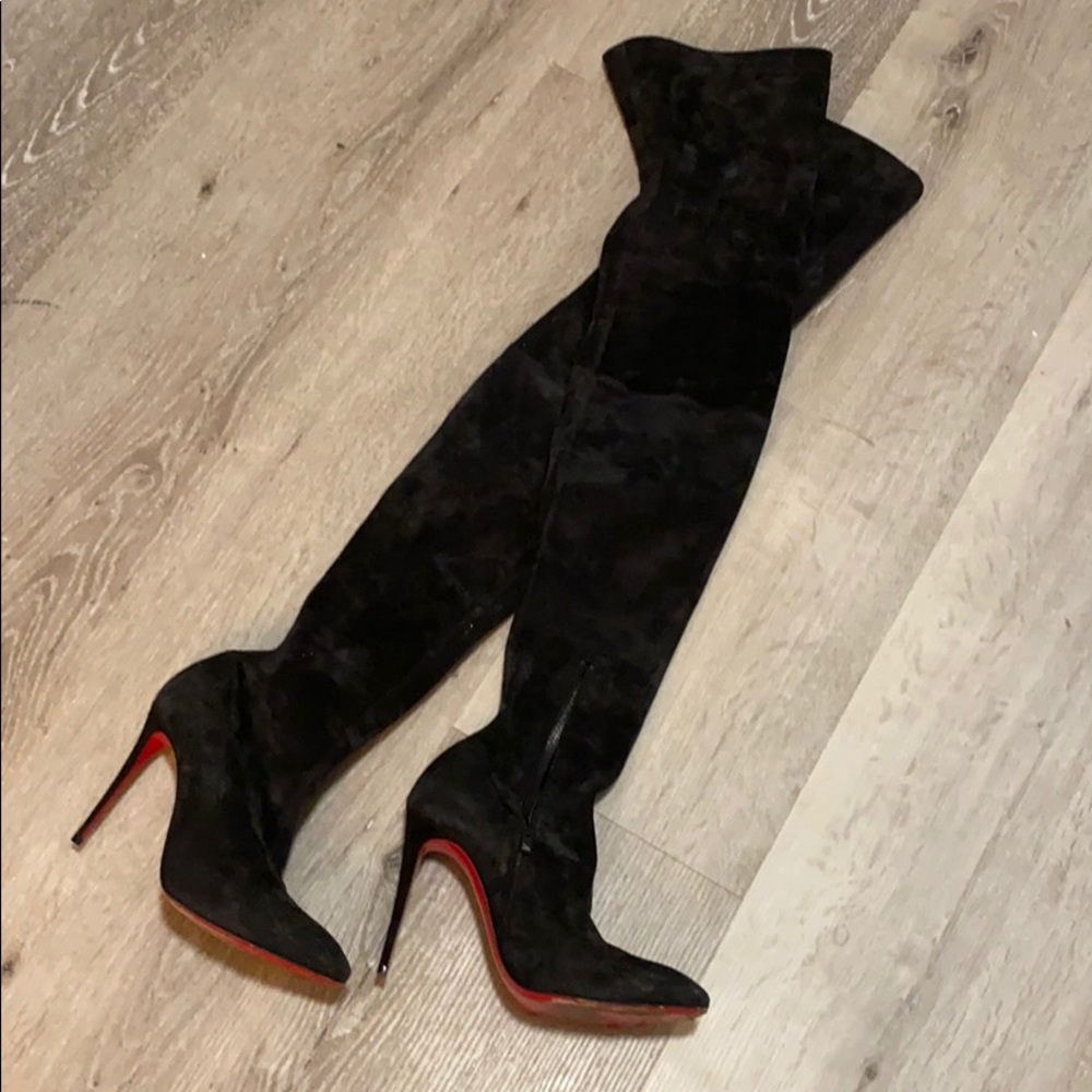 Christian louboutin over the knee boots 7.5